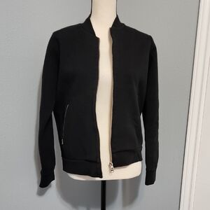 "Everlane " Black Bomber Jacket Sz M
